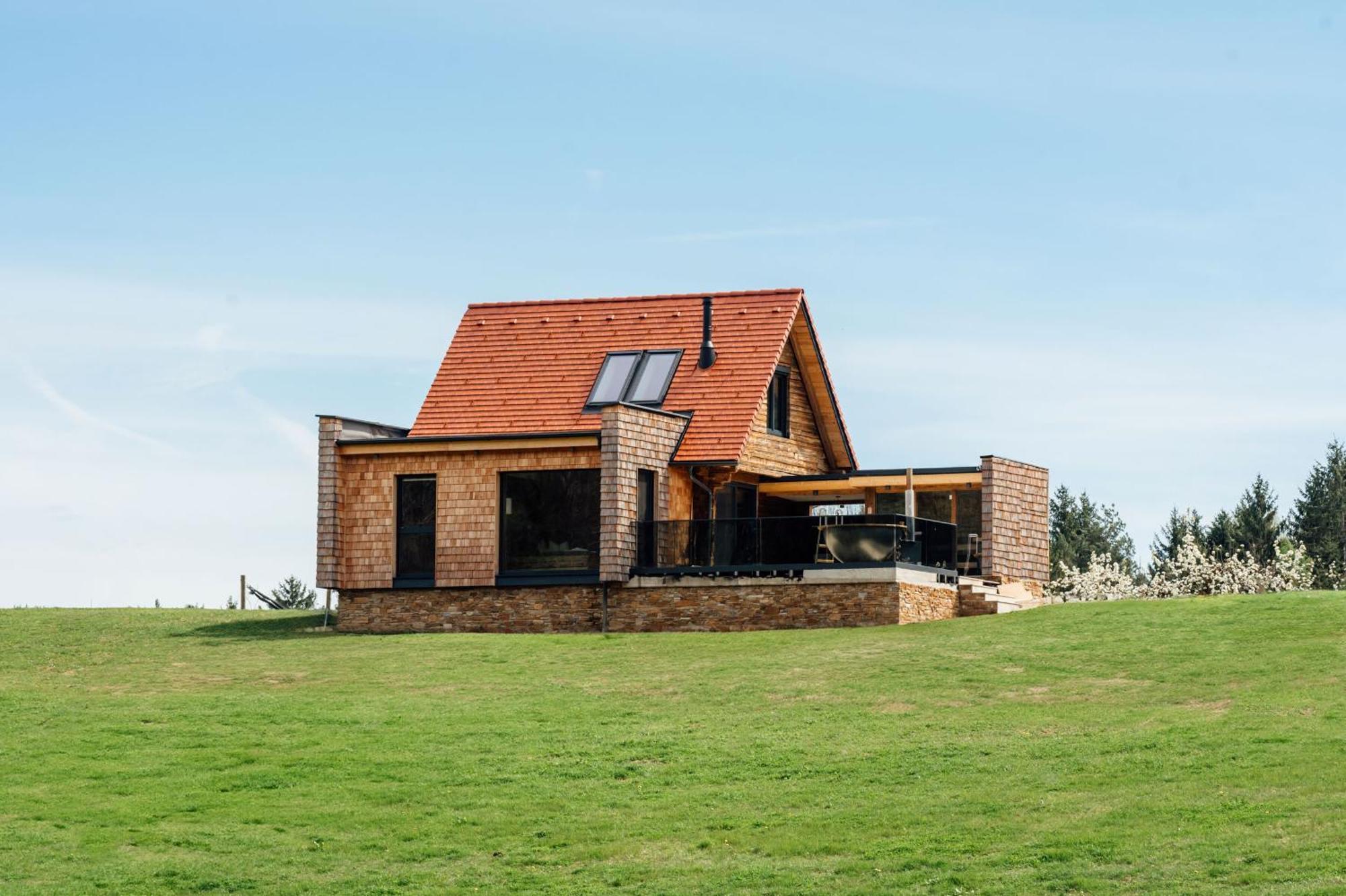 Chalet "Troadkostn" Mit Finnischer Panoramasauna & Edelstahl Hot Tub Eibiswald Zewnętrze zdjęcie