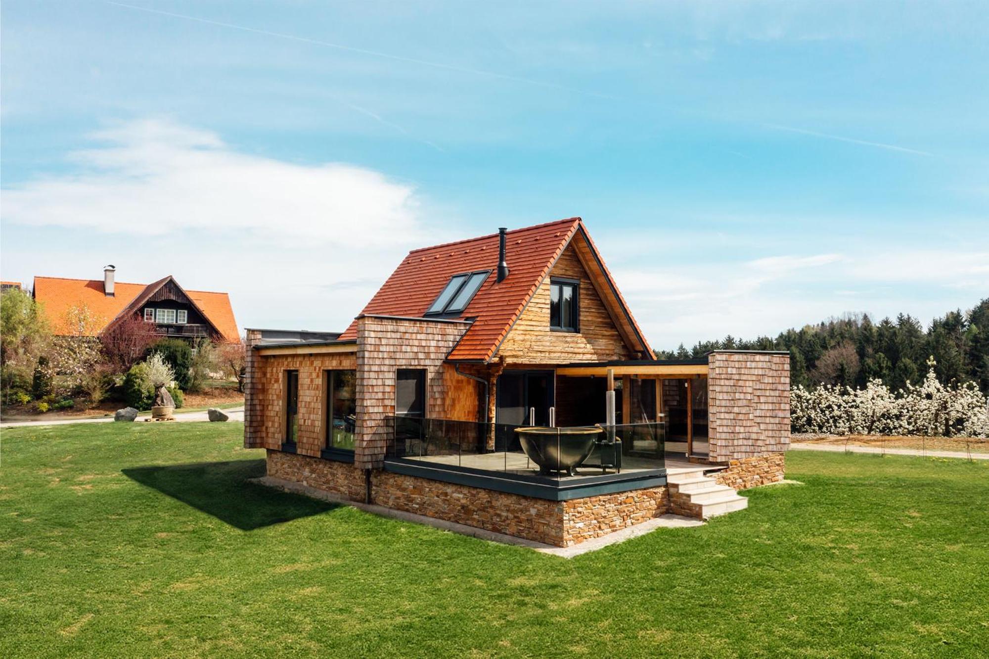 Chalet "Troadkostn" Mit Finnischer Panoramasauna & Edelstahl Hot Tub Eibiswald Zewnętrze zdjęcie